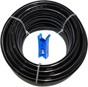 Slang di pneumatico da 20m in PU - Incluso taglieraprendini - Ideale per applicazioni pneumatiche - Alta flessibilità - Nero - Codice del prodotto: 12345 - Modello: SC20PU