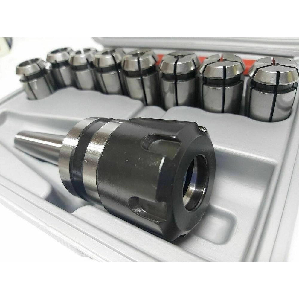 Trade Shop - Mandrino Portapinze Tornio Fresatrice Cm4 Con 8 Porta Pinze M10 Mt4 -