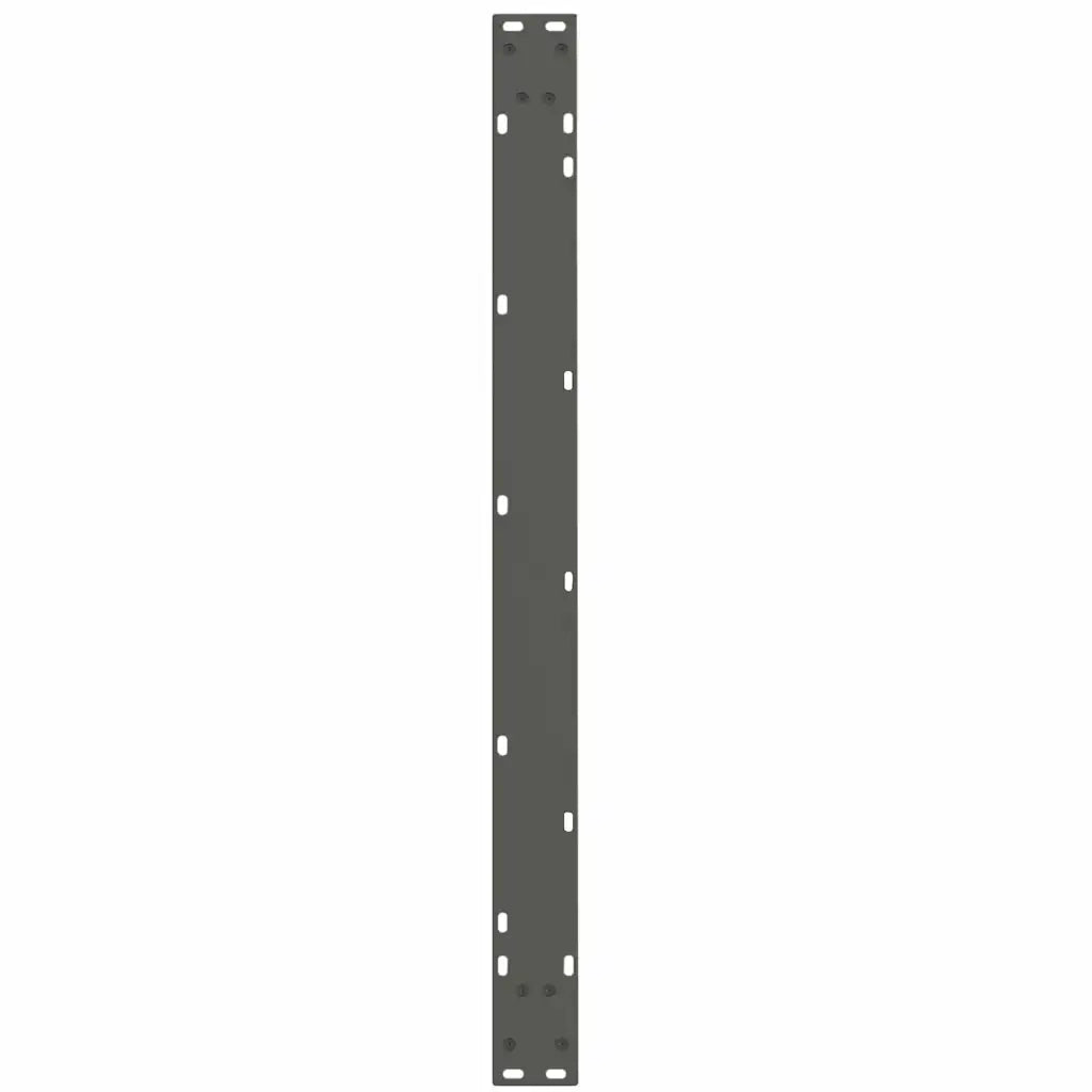 Gambe per tavolo da pranzo a forma di V 3 pz Antracite 100x(72-73,3) cm Acciaio 4012674