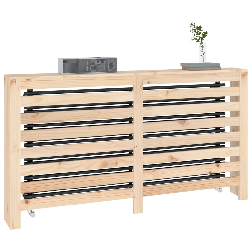 Copertura Termosifone 153x19x84 cm in Legno Massello di Pino 822601