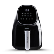 SOGO Friggitrice ad Aria 2L 1000W Cottura Sana, 80% di Grassi in Meno, Display LED Touch, Timer 60 Min, Temperatura Regolabile 65200Â°C, Antiaderente