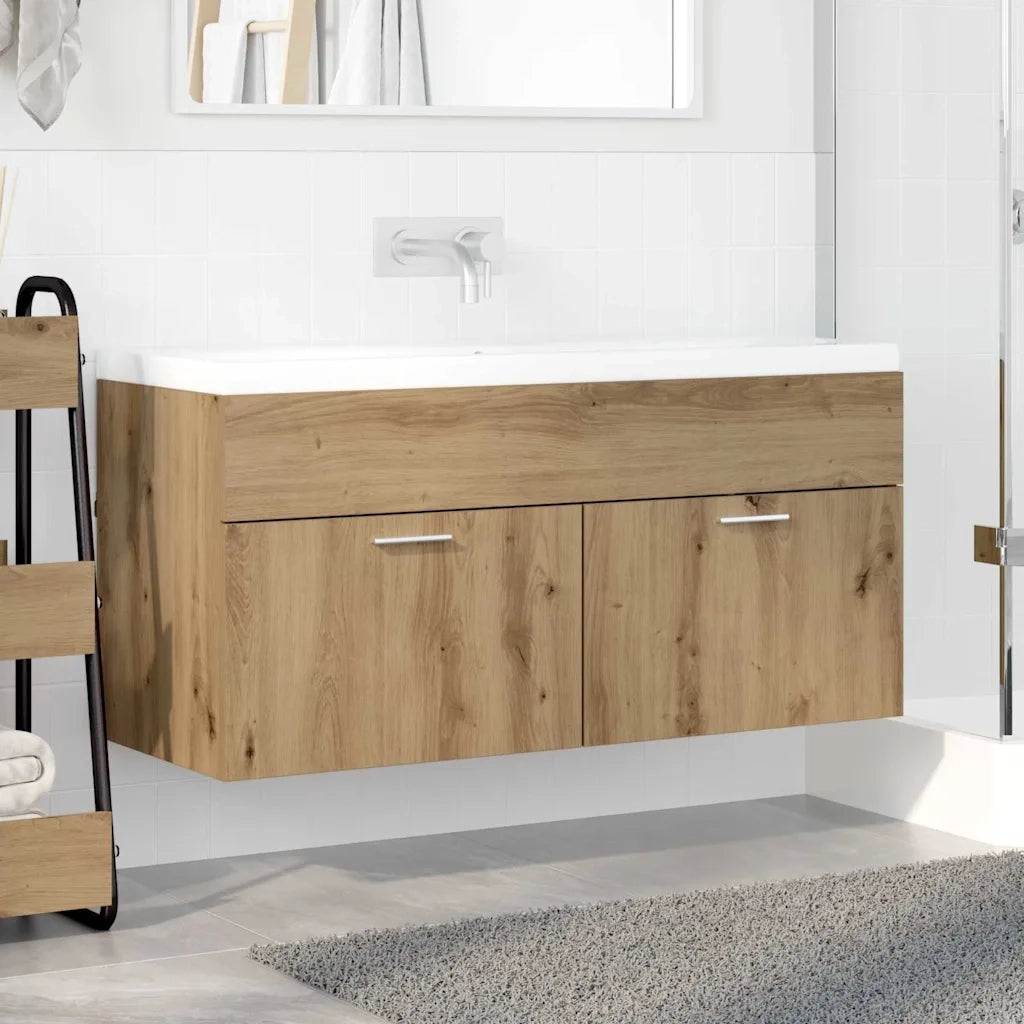Armadio sottolavello Rovere artigianale Legno multistrato 880442
