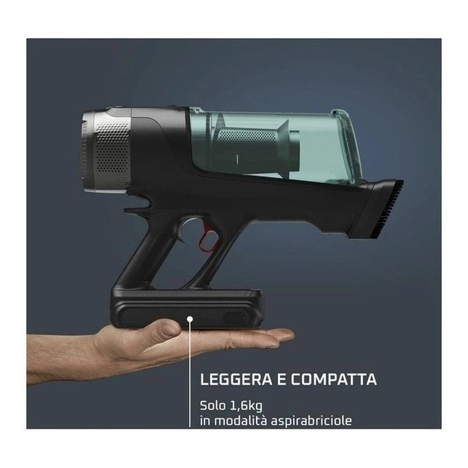 Rowenta RH9A32 aspirapolvere senza filo Alluminio, Verde Senza sacchetto