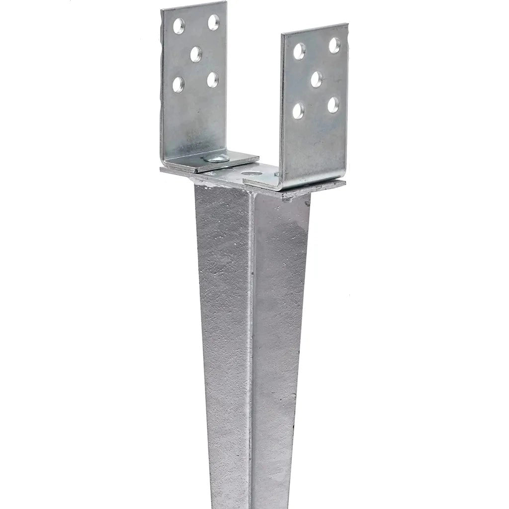 Staffa ficcone regolabile quadra 0-160 mm zincata a caldo