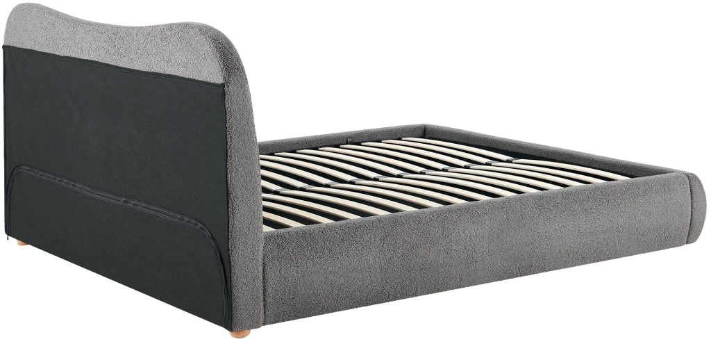 Letto Maido Teddy in tessuto 160x200 cm 1