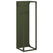 Rastrelliera per Legna da Ardere Verde Oliva 25x25x80 cm CFW9683983