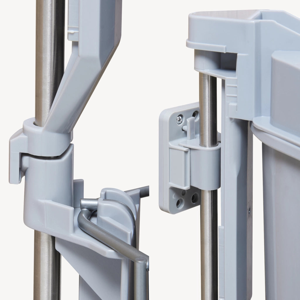 Pattumiera ad Incasso Kollby con 3 Contenitori Estraibili 2x12L+1x6L Apertura Automatica - Grigio [en.casa]