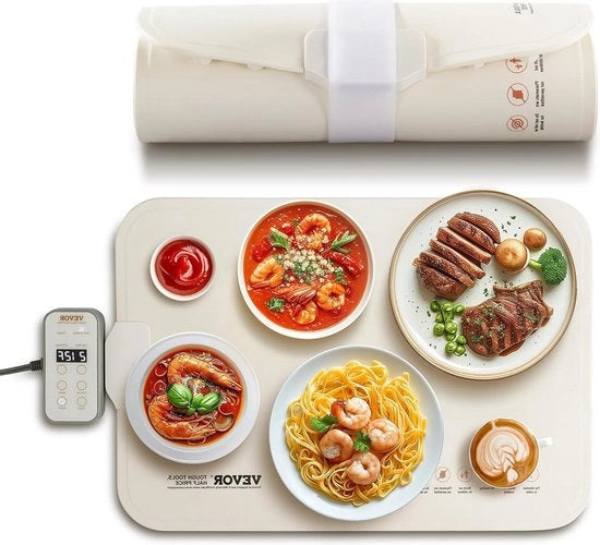 Lavandino alimentare portatile per buffet - Riscaldatore alimentare elettrico con 4 impostazioni di temperatura