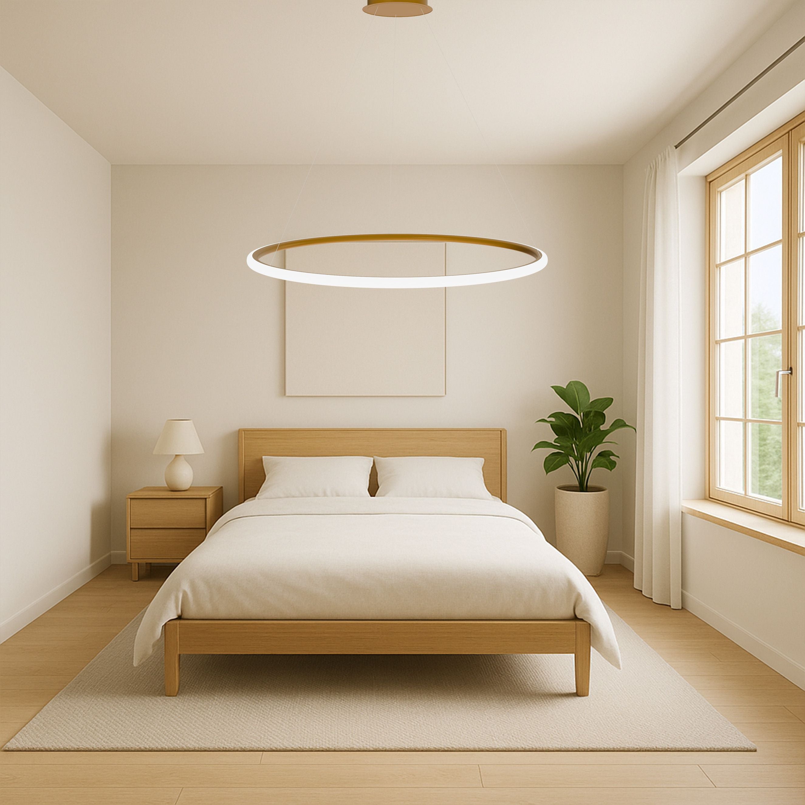 Lampada Led Lhj006-cp Brush Gold