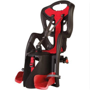 Sella Bicicletta Deluxe - Con Copertura, Supporto Laterale e Pedaliera - Sella Bicicletta Posteriore - Porta Bagagli Cuscino