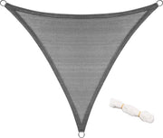 Telaio di schermo per pergola - Canapa HDPE protettiva da UV - Grigio scuro 4x4x4m