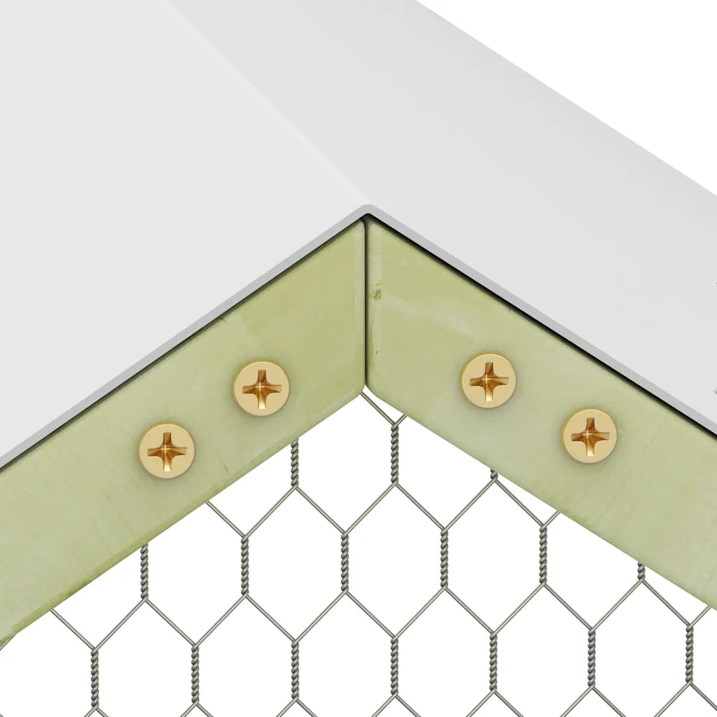 Pollaio 4,5x1,5x2 m in Legno di Pino Impregnato 278401