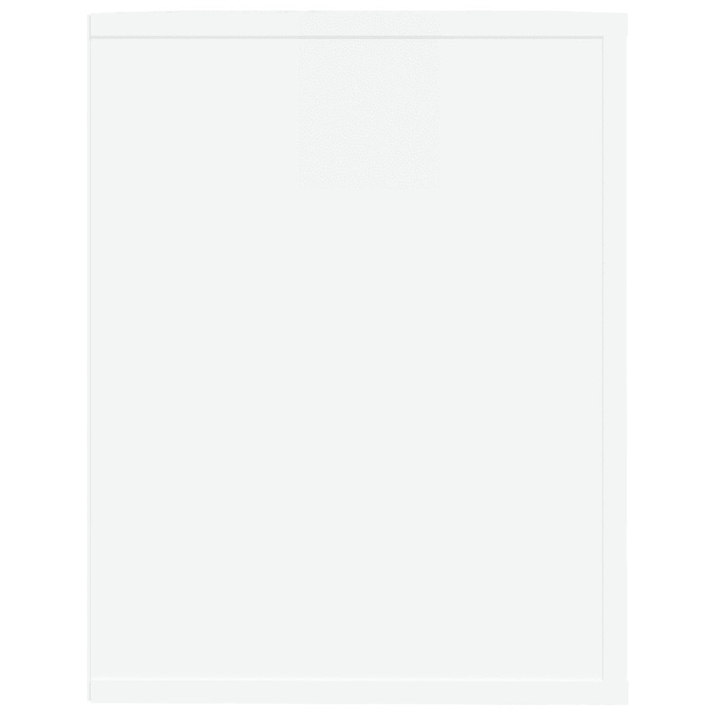 Scarpiera Bianco Lucido 75x35x45 cm in Legno Multistrato cod mxl 47415