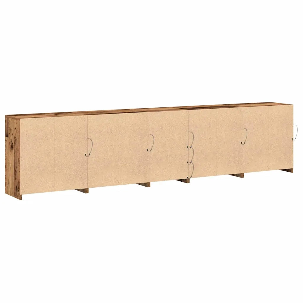 Madia LED Legno vecchio 283 x 37 x 67 cm Legno multistrato 3333114