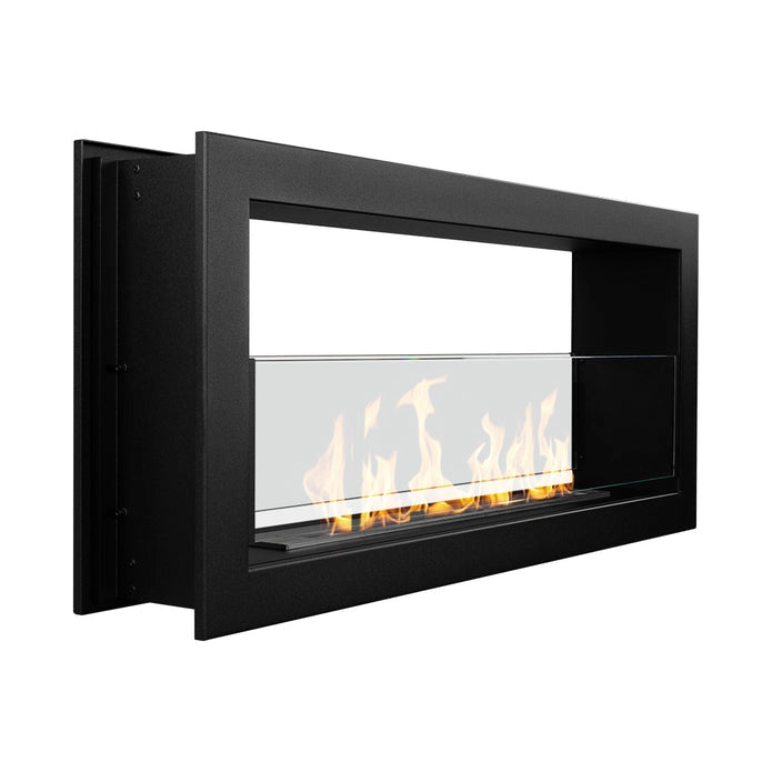 Camino a Bioetanolo da Incasso Bifacciale 90x15,2x40 cm Montefalco 90 Nero