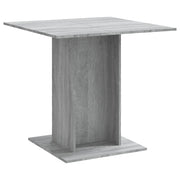 Tavolo da Pranzo | Tavolo da cucina grigio sonoma 80x80x75 cm in Legno Multistrato