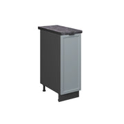 Vicco Armadio cucina dispensa alto Blu-grigio chiaro 30 cm , PL Antracite