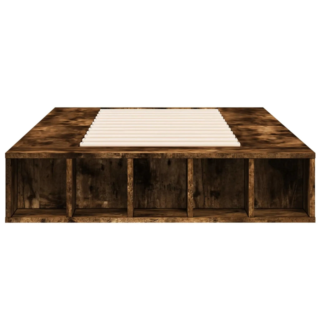 Telaio del letto con storage Rovere Fumo 80 x 200 cm 3429551