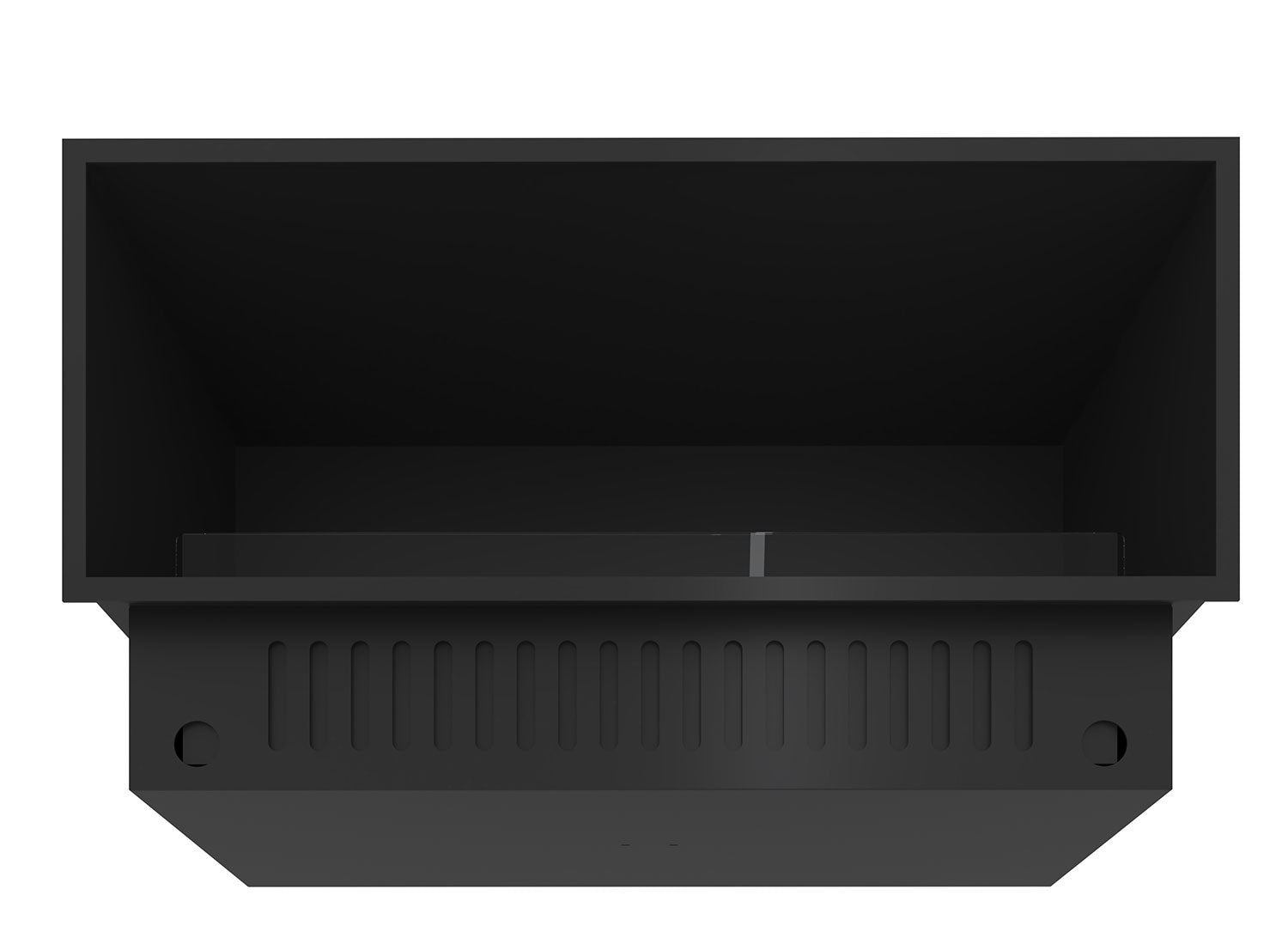 Camino a Vapore Elettrico da Incasso 120x45(64,8)x40 cm Invapo Inside con Ricarica Automatica e LED RGB Nero