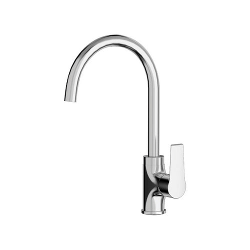 Miscelatore monocomando lavello con canna girevole - Linea Ten, cromo