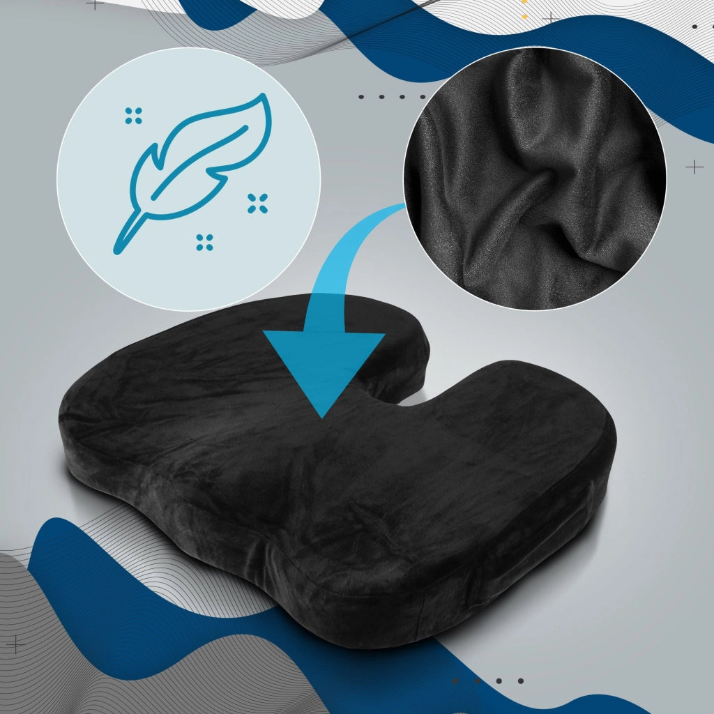 Cuscino ergonomico nero