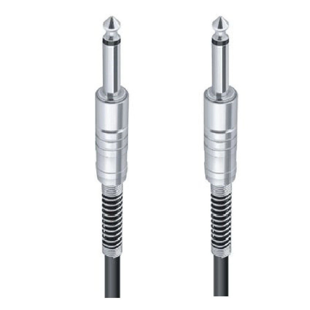 Trade Shop - Cavo Collegamento 2 Jack Da 6.5mm Mono 20mt Cavo Microfono Audio Stereo Jjack-05 -