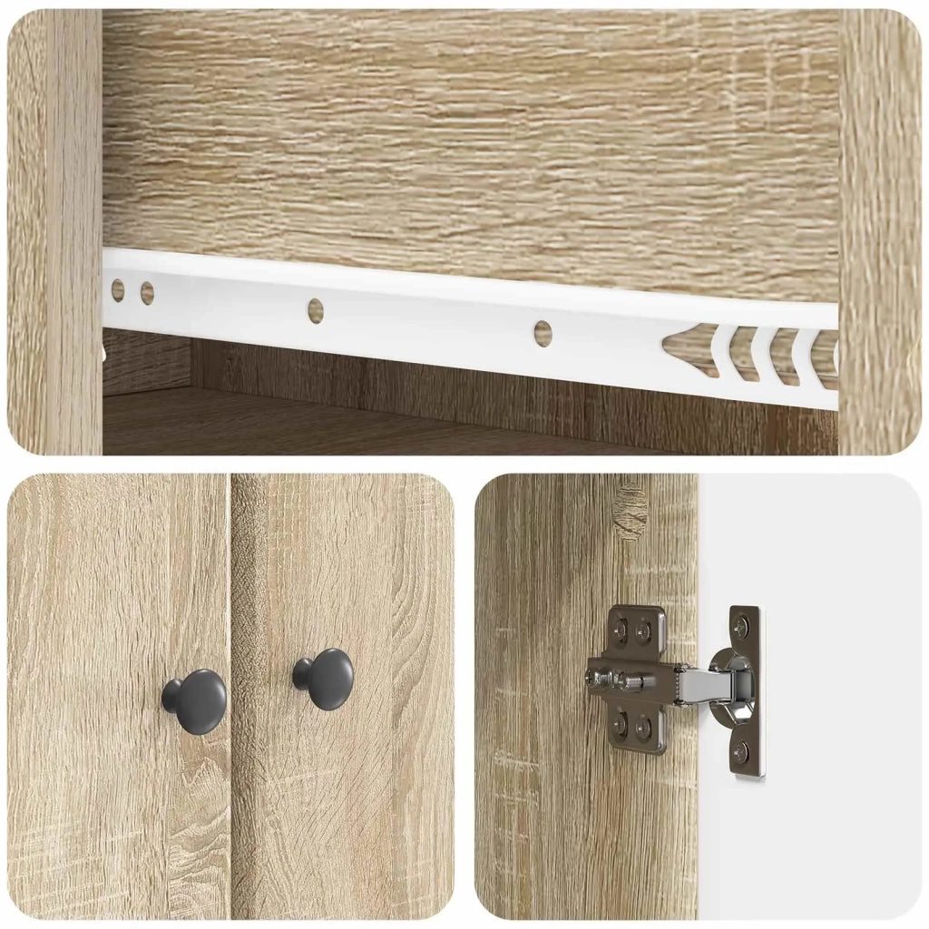 Set di armadi 2 pcs Rovere Sonoma Legno ingegnerizzato 3416900