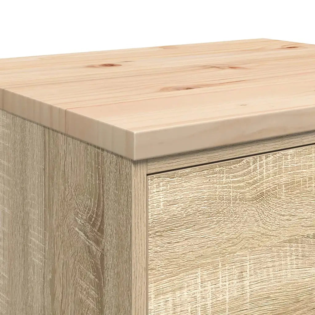 vidaXL Armadietto da Garage Rovere Sonoma 60x51x85 cm
