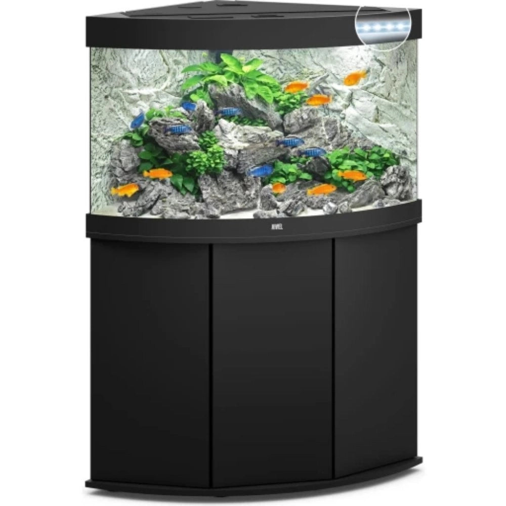 Juwel Trigon 190 LED cm70x70x60h Senza Supporto Colore: Nero