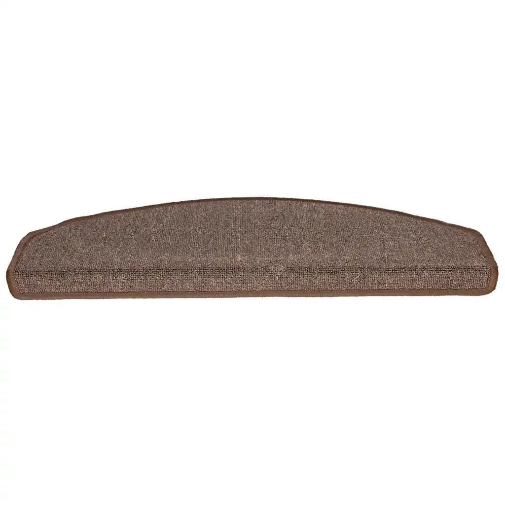 Tappetini per Scale 20 pz Marrone CaffÃ¨ 65x24x4 cm