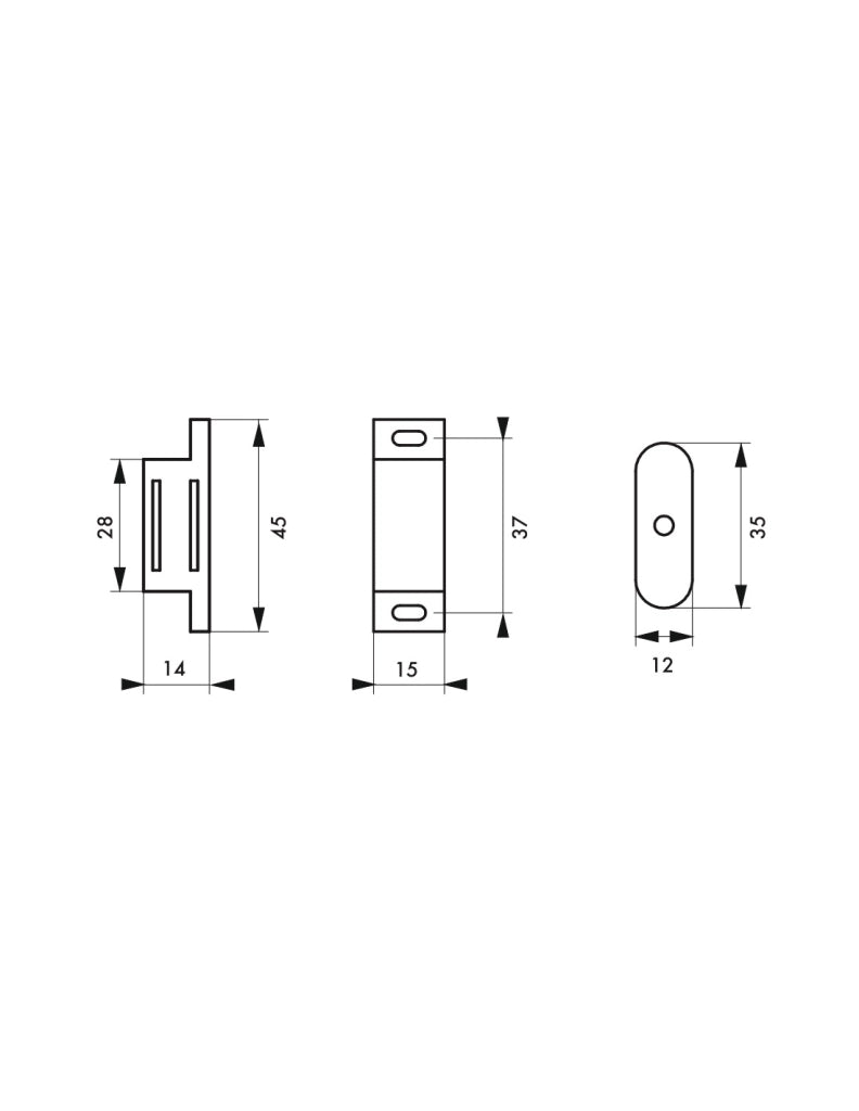 Chiusura magnetica, forza 2 – THIRARD