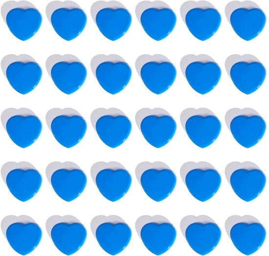 Magnetismo per Tavola Magnetica, 30 Pezzi Magnetici Magnetici Forti per Frigorifero Magnetici per Frigorifero Mini Magnetici Piccoli Magnetici per Tavola Bianca Magnetici per Tavola Magnetica per Scuola, Magnetici Blu