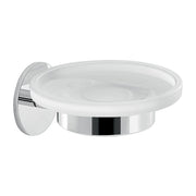 Portasapone da muro in ottone e alluminio 3611 Gedy serie GEA Cromato