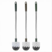Trade Shop - Scopino Scopettino Ricambio Spazzolino Per Water Wc Bagno 48cm Colori Vari 87270 -