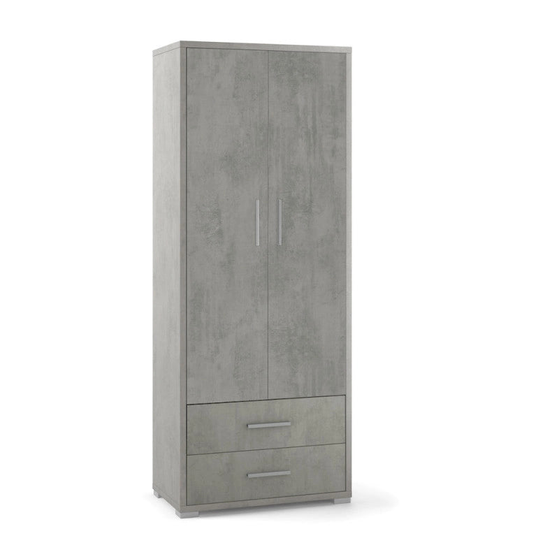 Mobile 2 Ante 2 Cassetti H182 L71 Kit Cemento cm 71x41x182h - Sarmog