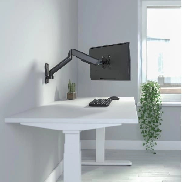 Equip staffa a parete per monitor singolo da 17“-32”, lunghezza braccio: 450 mm - 650137