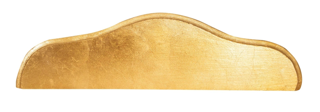 Biscottini MENSOLA A MURO IN LEGNO FINITURA FOGLIA ORO ANTICATO L47XPR13XH14 cm Made in Italy