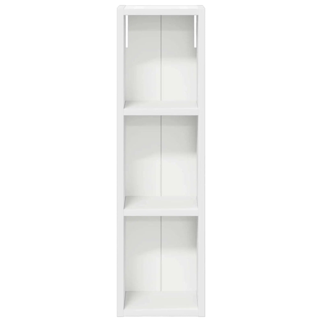 Armadio da bagno a muro con lo scaffale Bianco 20 x 14 x 70 cm 889295