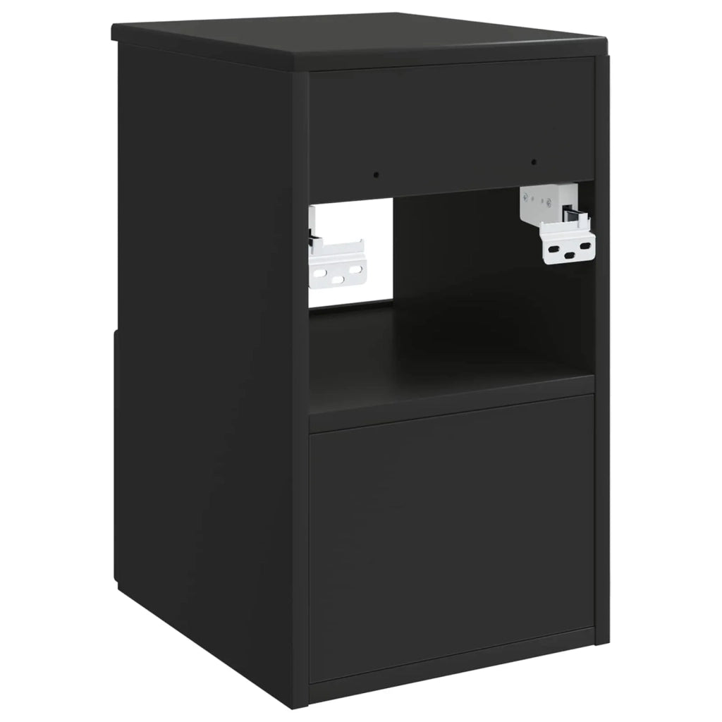 Mobile da Bagno Nero 30 x 44,5 x 50 cm Legno ingegnerizzato 890503