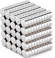 Pacco di 250 minimagneti, rotondi, 5 x 2 mm, piccoli magneti, forti magneti neodymium, forti, piccoli magneti, magneti per lavastoviglie per lavagne magnetiche, whiteboard, foto, calendari, cartelloni da attacchi, materiali per hobby, carte