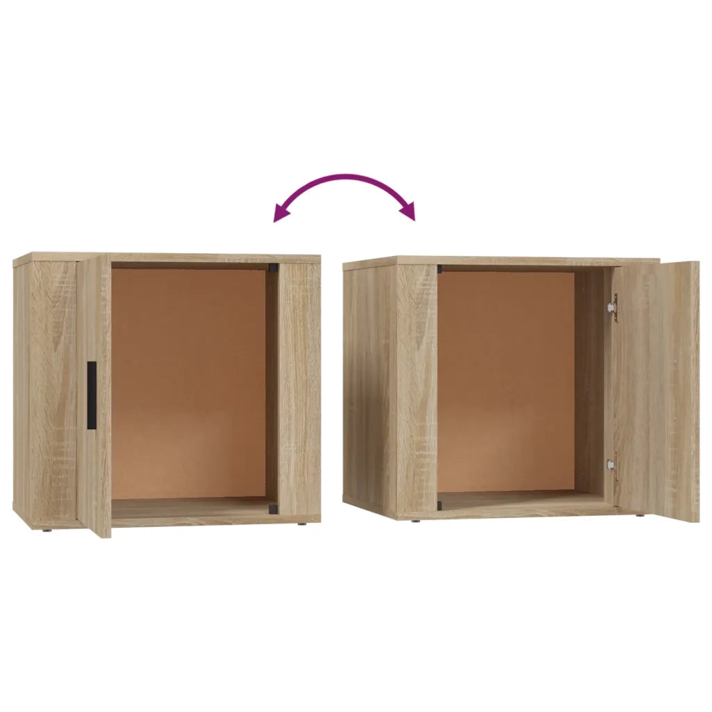 Comodini 2 pz Rovere Sonoma 50x39x47 cm 816695