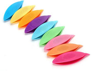 Set di Shuttle per Tatting 9 pezzi - Alta Qualità Materiale Plastico - Superficie Liscia - Opzioni Colorate - Duraturo - Sicuro e Ambientalmente Predisposto - Shuttle per Manodopera