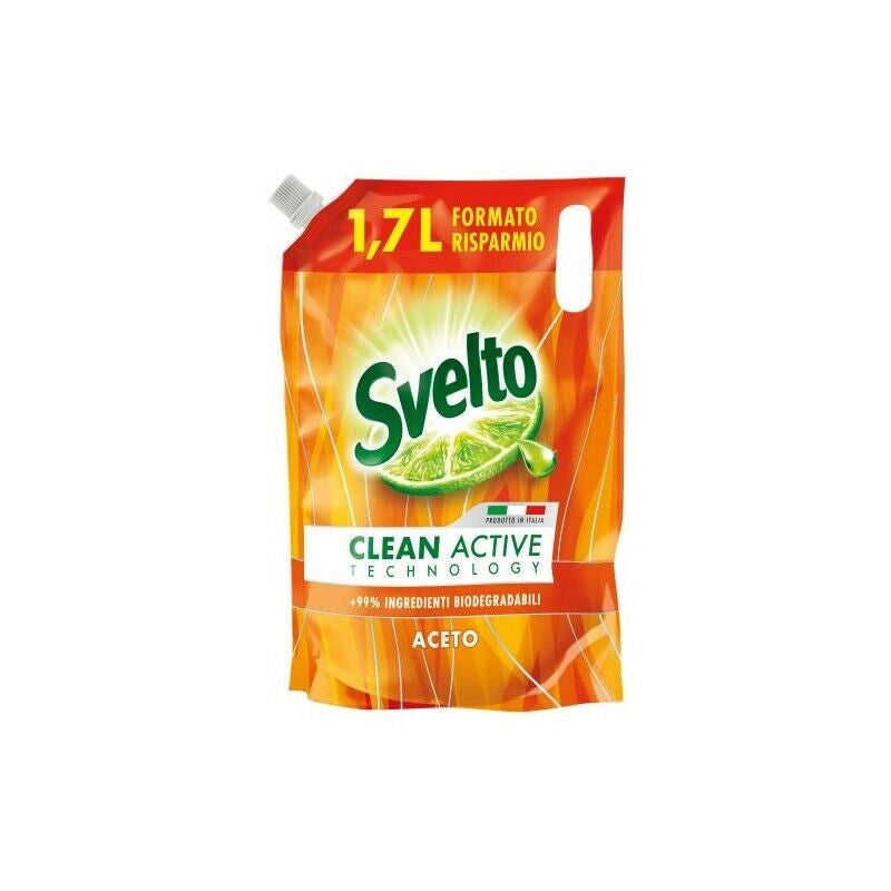 SVELTO DETERSIVO PIATTI ACETO ECORICARICA 1700 ML