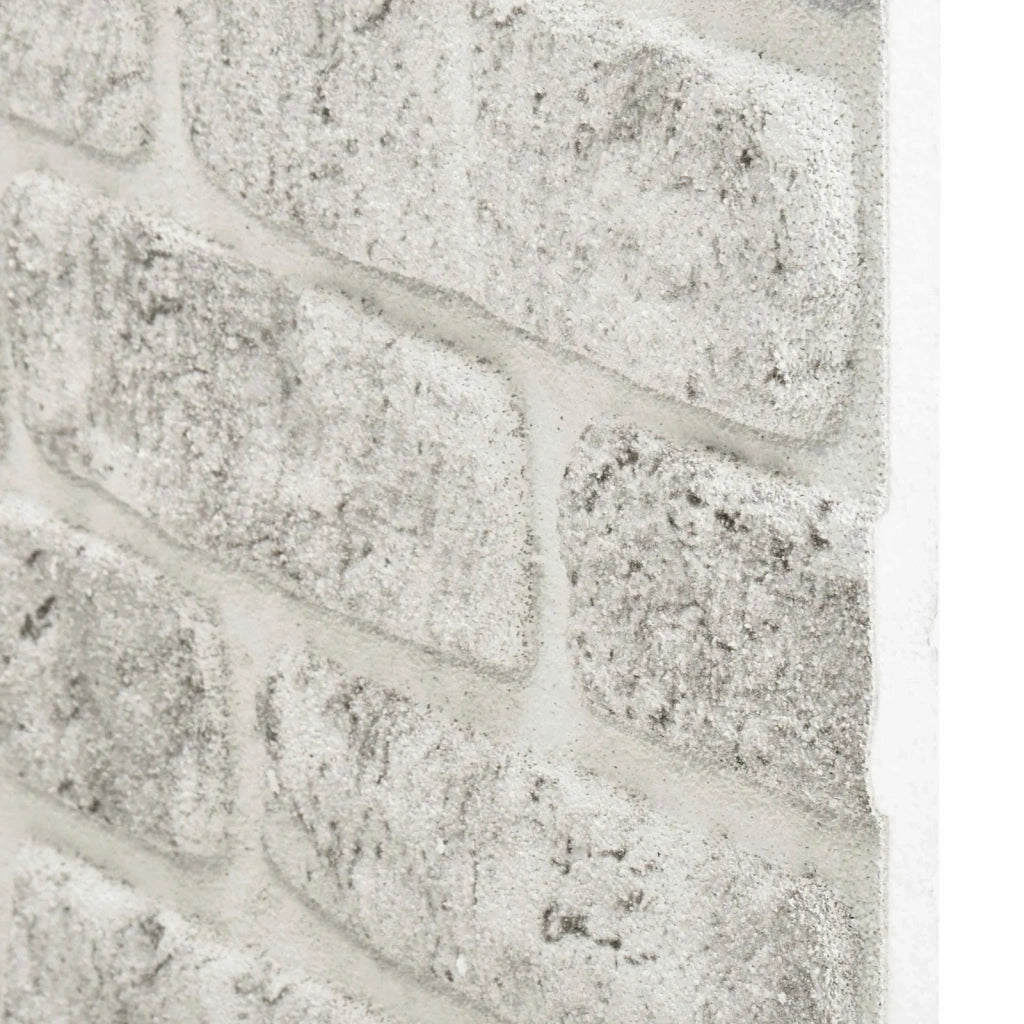 Pannelli da parete 10 pz Grigio Chiaro 100 x 50 cm Schiuma EPS CFW4011231