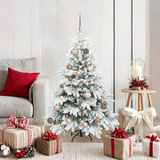 Albero di Natale artificiale con 150 LED Bianco 120 cm PE e PVC 3397586
