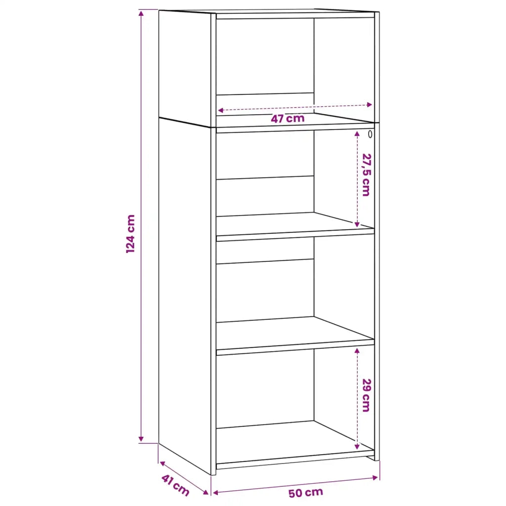 Credenza Rovere Artigianale 50 x 41 x 124 cm 8010942