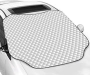 Vetrata opaca pieghevole per protezione da ghiaccio e UV - 157x126cm