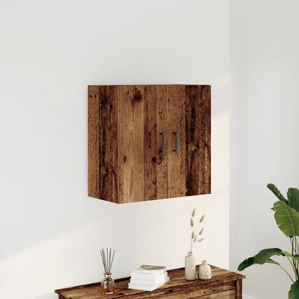 Armadietto a Muro | Mobile a Parete Legno Vecchio 60x31x60 cm in Truciolato
