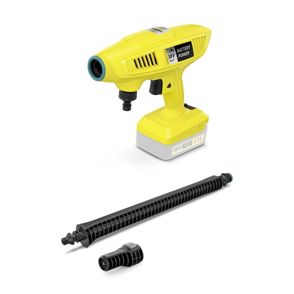 Kärcher KHB 4-18 idropulitrice Verticale Batteria 170 l/h Nero, Giallo