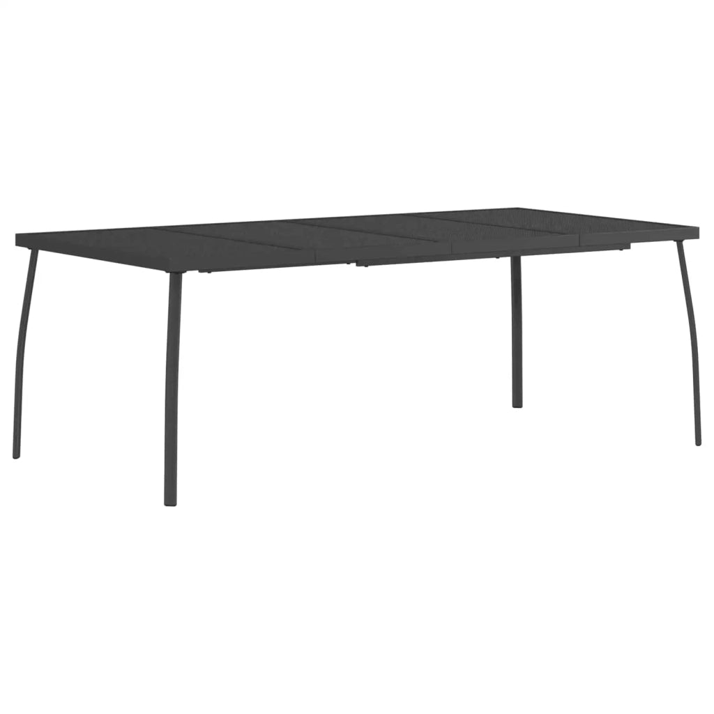 Set da pranzo 7 pz Antracite Acciaio 3422864